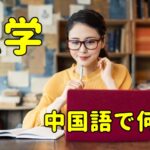 独学は中国語で何？
