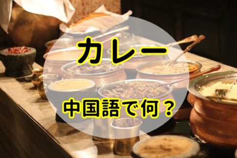 【発音付】カレーは中国語で何?今スグ使える例文5選!
